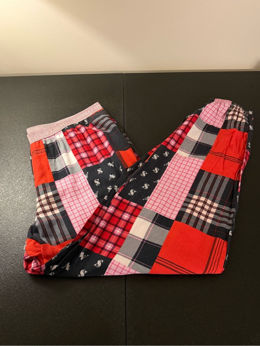 Victoria's Secret Patchwork Plaid Pajama Pants